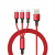 Kabel USB 3W1 USB-C, Lightning, Micro USB 1.2M