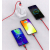 Kabel USB 3W1 USB-C, Lightning, Micro USB 1.2M