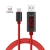 Kabel USB - Lighting - przewód z amperomierzem i woltomierzem 100 cm
