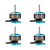 Silniki BetaFPV 0702SE 23000KV 25000KV 27000KV Silvery Ice Blue