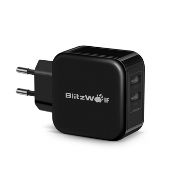 Ładowarka USB BlitzWolf BW-S2 4,8A 24W czarna