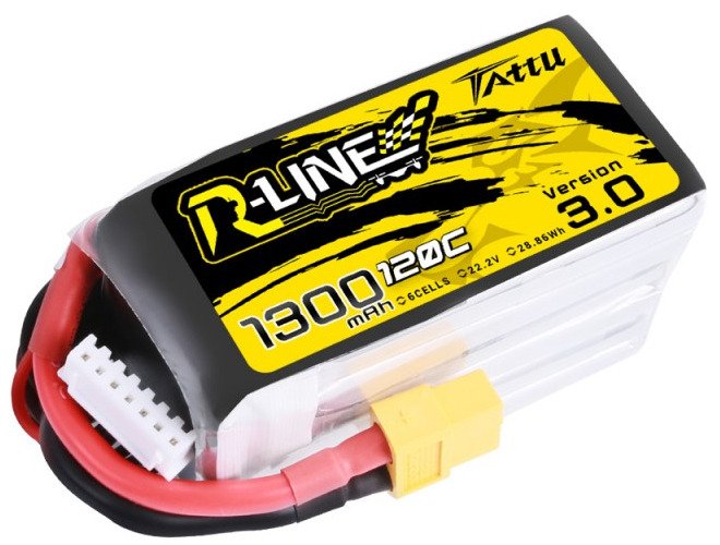 Tattu R-Line Version 3.0 1300mAh 22,2V 120C 6S1P