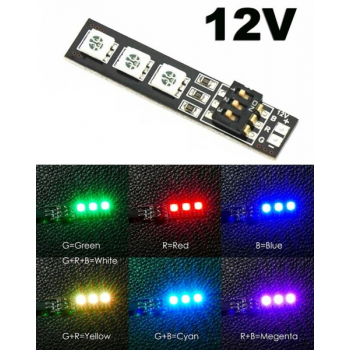 Oświetlenie drona - paski RGB 5050 LED - 12V oświetlenie do dronów - RGB5050-12