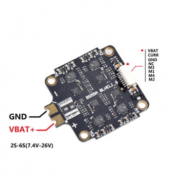 Regulator napięcia ESC BLS 4IN1 40A 3-6S DShot600 BLHELI_S 3-6S