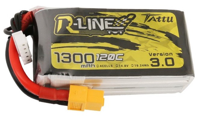 Tattu R-Line Version 3.0 1300mAh 14,8V 120C