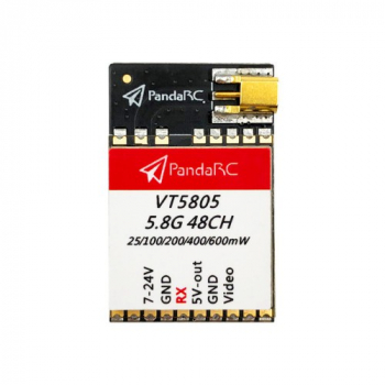 Nadajnik Video FPV PandaRC VT5805 25-600mW MMCX