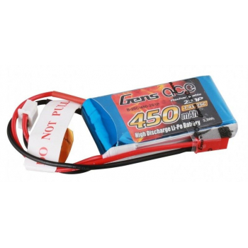 Akumulator LiPol 450mAh 2S 25C BEC - GENS ACE